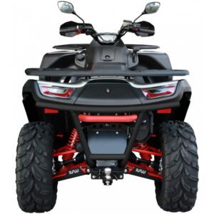 XRW aluminijski stražnji branik SX2 za Segway Snarler AT6 S/L, crni