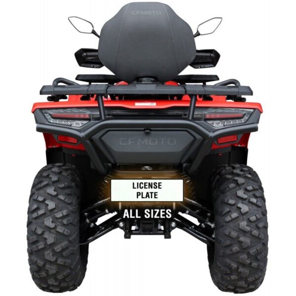 XRW aluminijski stražnji branik CX8 za CF Moto CForce 450/520 L (2022+), crni