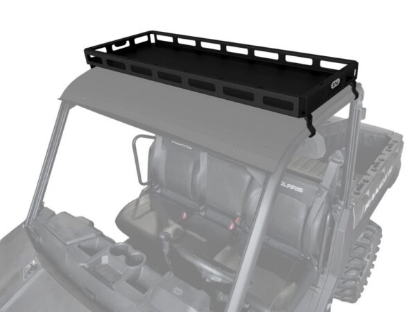 xrw-roof-rack-crna-ranger-1000-xp-2018-1 XRW aluminijski krovni nosač za Polaris Ranger 1000 XP (2018+), crni