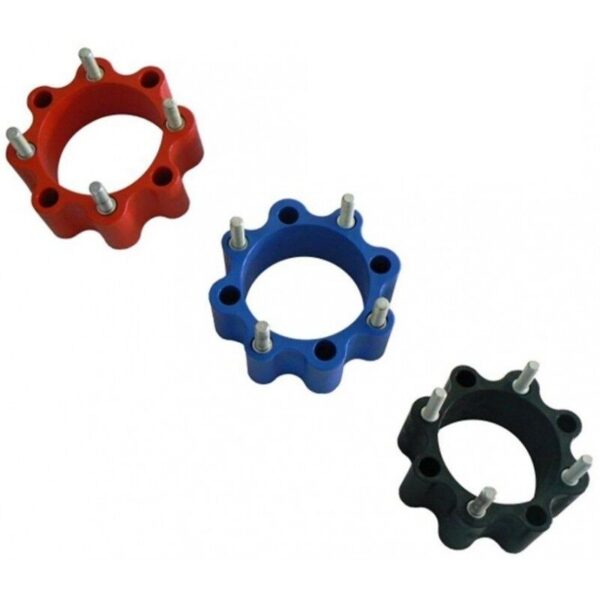 XRW poliamidni distanceri kotača 45 mm, 4x156 na 4x144, crni